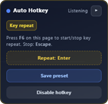 Running Widget